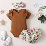 Floral 3-Pc Set