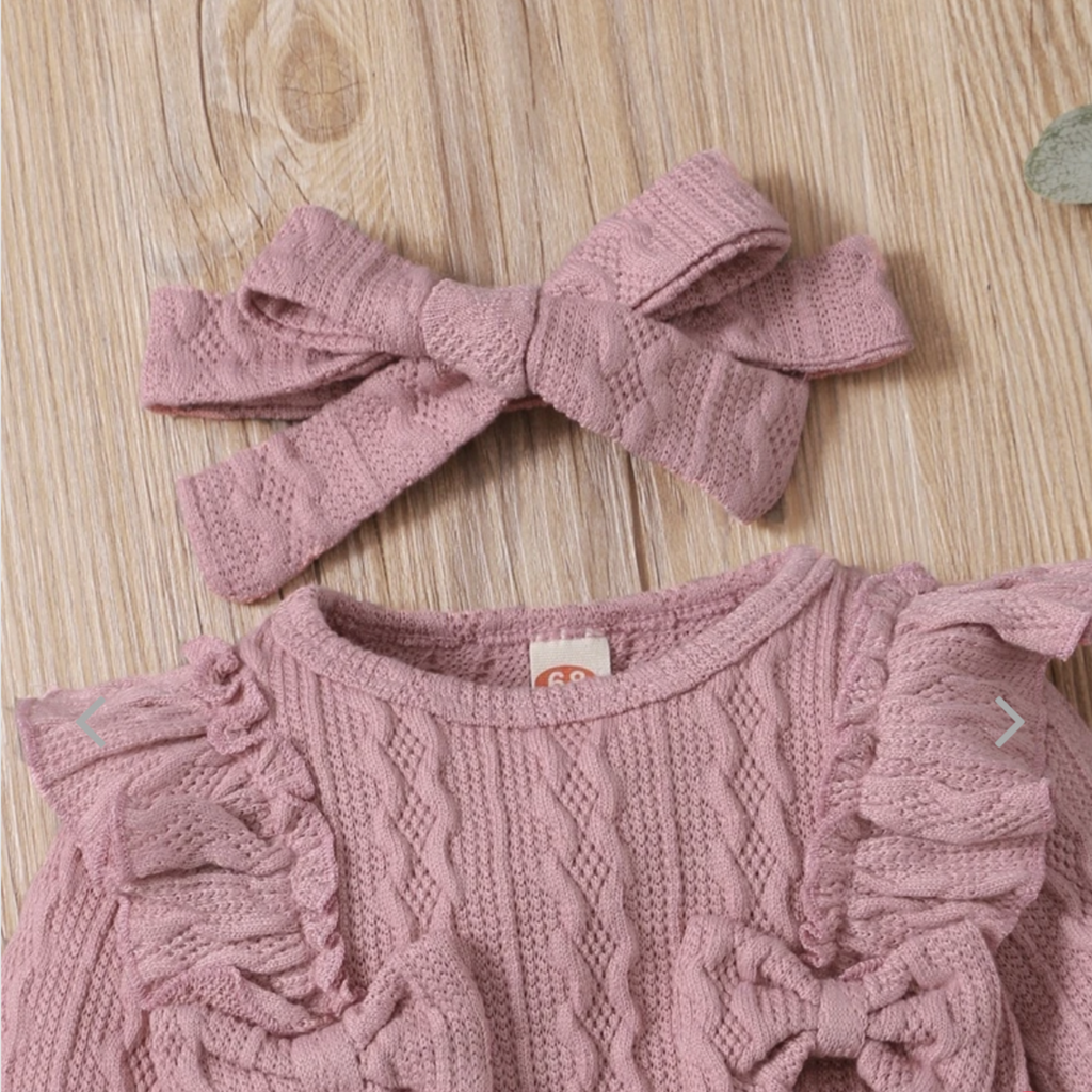 Knitted 3-Pc Set